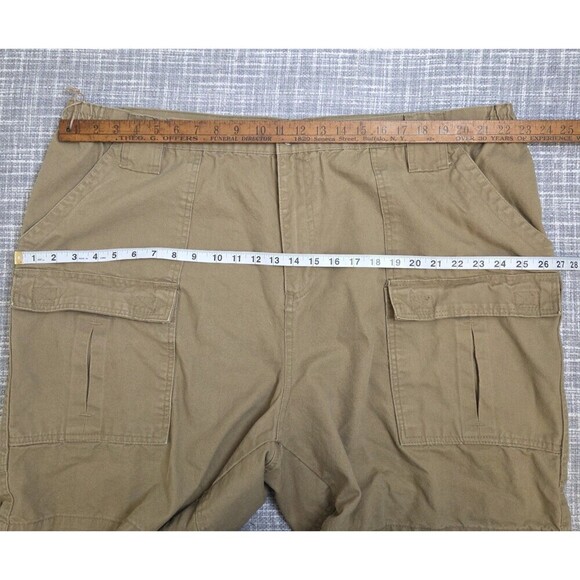 Boulder Creek Cargo Short Rugged Outdoor Khaki Tan Men's 48 - SEE DESC - Picture 6 of 10